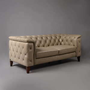 Sofá Chesterfield Convertible de Lujo Moderno, con Botones Decorativos en los Brazos, Tapizado para Sala de Estar, de Alta Calidad - Product Image 3