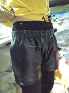 Caja de pantalones cortos para mujer, ropa interior, pantalones cortos, moda, aspecto Sexy, cuero genuino, piel de cordero hecha a mano, venta de invierno suave en línea - Product Image 5