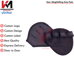 Elite Weightlifting Grip Pad Men Women Gym Anti Slip Deadlift Training Pads OEM Supplier - Product Image 2