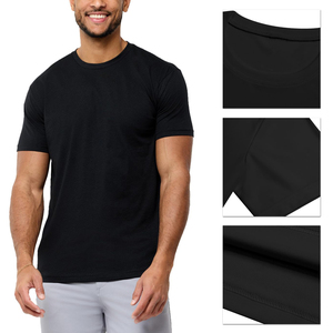 Camiseta Deportiva Premium para Hombre con Logotipo Personalizado, Tela Suave para Entrenamiento y Fitness - Product Image 1