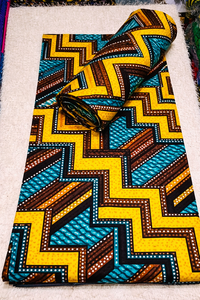 Tissu en Coton Imprimé Wax Africain Personnalisé pour la Confection de Vêtements, Options de Logo Personnalisé, Textile OEM Gaborone - Product Image 5