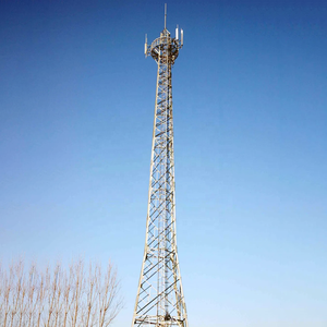 Torre de Telecomunicaciones de Acero con Estructura de Celosía de 20m de Altura, 4 Patas Angulares, Antena de Microondas, Comunicación, Capacidad de Potencia de 10kV-500kV - Product Image 3