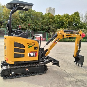 מחפרון מיני משומש סאני SY18u 1.8 טון איכותי מסין, עם תקן EPA ו-CE, מחפרון קטן יד שנייה עם תא נהג פתוח ומנוע יאנמר לשימוש ביתי - Product Image 4