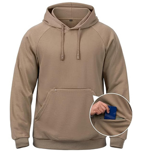 Sweat-shirts à capuche pour hommes, sweat-shirts à capuche doux à manches longues, sweat-shirts décontractés avec poche zippée, sweat-shirts à capuche pour hommes - Product Image 3