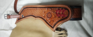 Chaps Vaqueros Modernos de Cuero Genuino Premium con Flecos Hechos a Mano para Protección de Piernas en Equitación, Rodeo y Entrenamiento Ecuestre - Product Image 2
