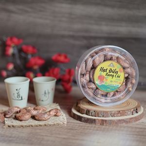 250g Premium Vietnam Unshelled Roasted <b>Cashew</b> Kernels W240 in Round Box - Dong Phu Brand <b>Cashew</b> <b>Nuts</b> Export from Vietnam - Product Image 1