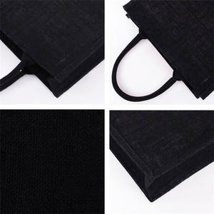 Bolsa de Yute Resistente y Duradera con Base Reforzada para Compras - Product Image 3