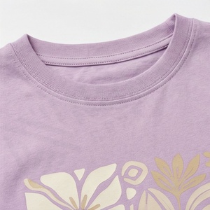 เสื้อยืดโอเวอร์ไซส์ขายส่งสำหรับผู้หญิง พิมพ์ลาย DTF ผ้าฝ้ายสั่งทำ เสื้อยืดลำลอง คุณภาพจากโรงงานโดยตรง แฟชั่นที่ยั่งยืน - Product Image 4