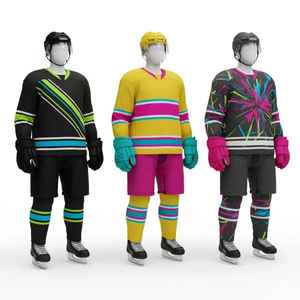 Nouvel uniforme de hockey sur glace, service OEM, design personnalisé, uniforme de hockey sur glace très vendu à prix très bas. - Product Image 4