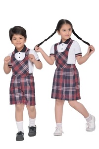 Conjunto de vestido de ropa deportiva de color rosa patrón sólido servicio del fabricante de equipos originales para niñas - Product Image 4