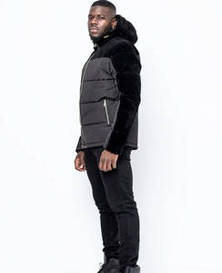 Manteau rembourré bouffant de haute qualité OEM Logo surdimensionné hommes duvet bulle hiver personnalisé respirant matelassé rembourré veste bouffante - Product Image 3