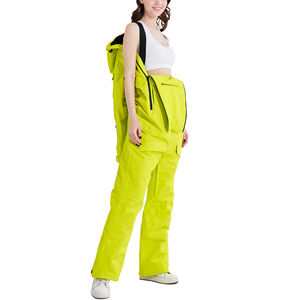 Trajes de esquí cortavientos, conjuntos de monos de esquí de invierno, traje de nieve transpirable de una pieza con forro de piel, monos de esquí para mujer - Product Image 3