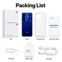 Smartphone Xiaomi 18 Pro Original 2026 Snapdragon 8 Elite Gen 6 Double Appareil Photo 200MP Leica 7000mAh 100W