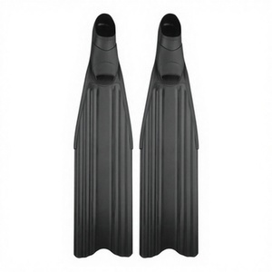 Fabricant OEM ODM sur mesure, palmes de plongée en plastique à lame longue et poche complète pour la plongée libre et la pêche sous-marine, légères et confortables - Product Image 3