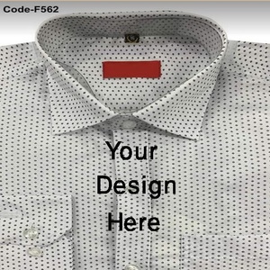 Chemise habillée à manches longues à carreaux pour homme, coupe ajustée, 100 % coton, qualité supérieure, avec étiquette personnalisée, grandes tailles - Lot de stock direct pour l'automne - Product Image 1