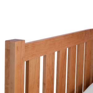 Wholesale Mission Style Solid Wood <b>Bed</b> | Vertical Slat Headboard and Footboard <b>Bed</b> <b>Frame</b> - Product Image 5