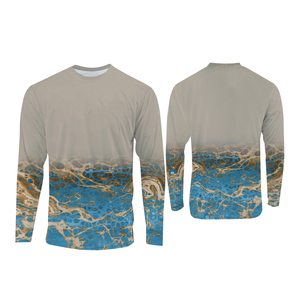 Nuevo Diseño 2026, Camiseta Deportiva para Exteriores, Camiseta de Pesca de Secado Rápido con Estampado Personalizado, Protección UV UPF 50+, Manga Larga - Product Image 4