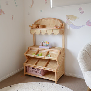 ร้านขายสินค้าหวายสำหรับเด็กขายดีที่สุด รับผลิตตามแบบ OEM ผลิตในเวียดนามโดยโรงงาน HNH ผลิตภัณฑ์ทำมือโดยตรงจากเวียดนาม - Product Image 5