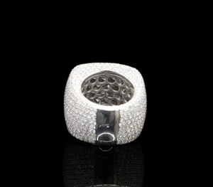 Hot Trending Luxury Moissanite Hip Hop Fashion <b>Ring</b> <b>Watch</b> with Claw Setting for Engagement Wedding & Anniversary - Product Image 5