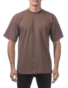 T-shirts formels pour hommes en mélange polyester/coton avec logo personnalisé imprimé, sérigraphie sur le devant, coupe classique - Product Image 6