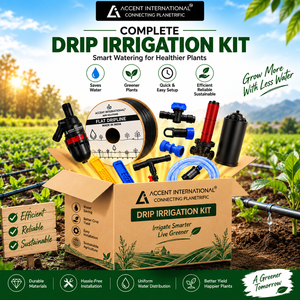 Système d'irrigation goutte à goutte pour 1 hectare / Kit d'irrigation agricole par goutte à goutte 16 mm pour ferme - Product Image 1