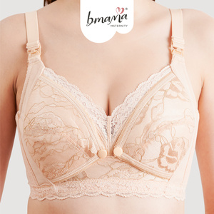 Big Cup Cotton Nursing <b>Bra</b> Wireless Maternity Breastfeeding Pumping <b>Bra</b> Full Support Pregnancy <b>Bra</b> for C Cup and Above BR100 - Product Image 4