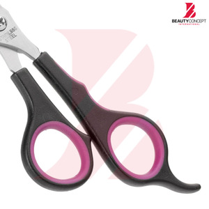 กรรไกรซอยผมคุณภาพสูงแบบขายส่ง ด้ามจับพลาสติกสีดำตามหลักสรีรศาสตร์ สำหรับช่างทำผมมืออาชีพในร้านเสริมสวย - Product Image 5