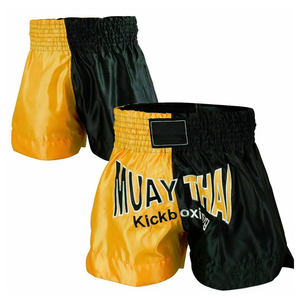 Pantalones Cortos de Muay Thai Sublimados de Talla Grande, de Alta Calidad, para Gimnasio, MMA, Elásticos, Transpirables, de Secado Rápido, 100% Poliéster para Hombre - Product Image 3