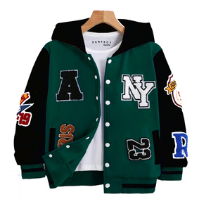 Premium Quality Winter <b>Varsity</b> <b>Boys</b> <b>Jackets</b> Embroidery Chenille work Baseball <b>jackets</b> Outdoor Hot Selling Custom design <b>Jackets</b> - Product Image 1