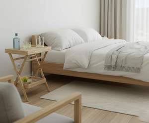 Wooden Handmade Portable Coffee <b>Table</b> Tea <b>Table</b> for Home, <b>Nesting</b> <b>Table</b>, Garden and Living Room Coffee <b>Table</b> (Bronze) - Product Image 3