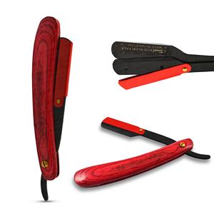 RSI NL-4rr Men's Face Razor 5 <b>Blades</b> Lubricating Strip Trimmer Stainless Steel Handle Non-Disposable for Hotel/Outdoor/<b>Barber</b> - Product Image 2
