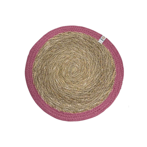 Event Decor Seagrass Place <b>Mats</b> <b>Round</b> Woven Wicker <b>Table</b> <b>Mats</b> Natural Straw Chargers for Banquets and Parties - Product Image 2