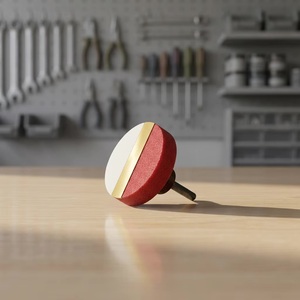 Boutons de tiroir en résine blanche, style moderne rond, pour meubles de chambre et de bureau à domicile, poignées écologiques et durables - Product Image 3