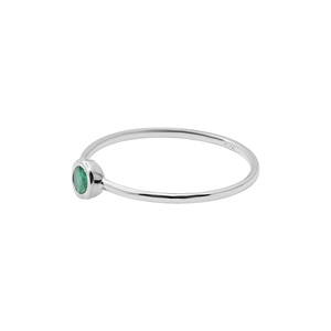 Wholesale Memoria Jewels IGI Certified 925 Sterling <b>Silver</b> Handmade Engagement <b>Ring</b> Natural Cut <b>Emerald</b> Gemstone for Wedding - Product Image 2