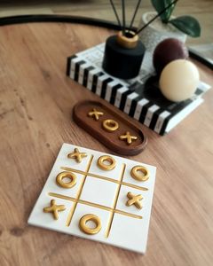 ของตกแต่งบ้านสุดหรู ชุดเกมศิลปะ ของตกแต่งภายในบ้านสไตล์โมเดิร์น ของตกแต่งโต๊ะที่ไม่เหมือนใคร เกมทำมือ ติ๊กแท็ก - Product Image 5