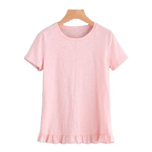 T-shirt pour femme artisanal et biologique, fibre naturelle, texture brute, léger, écologique, durable, essentiel pour la garde-robe - Product Image 1