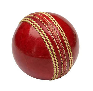 Ballons de cricket en cuir anglais véritable cousus main de qualité supérieure, personnalisés, 4 pièces, pour tournois, matchs et entraînements - Product Image 1