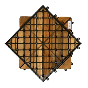 Losetas de Madera para Terraza Exterior Viet Wood GV-012A, Madera Dura de Acacia de Vietnam, Sistema de Bloqueo por Clic, Antideslizantes, Impermeables, Estilo Contemporáneo - Product Image 2