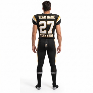 Uniforme de fútbol americano duradero con materiales ligeros, ajuste cómodo y movilidad superior para atletas activos. - Product Image 2