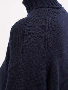 Hot Selling Custom <b>Men's</b> Casual V Neck Knitted Wool/Acrylic Breathable Sweater <b>Cardigan</b> Loose Comfortable Solid Warm <b>Long</b> Sleeve - Product Image 6