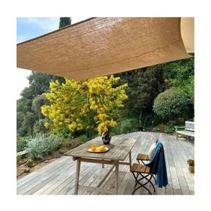 BEST SELLER BLUE LOTUS Durable Coir <b>Shade</b> <b>Sail</b> UV Resistant Net Windproof Customizable Size 6.0m for <b>Garden</b> and Patio - Product Image 1