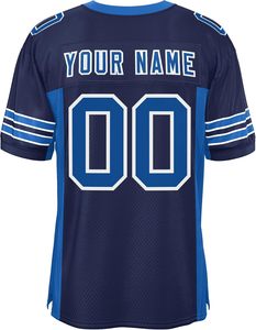 Camiseta de Fútbol Americano Profesional, Malla de Poliéster, Impresión Completa, Nombre del Equipo Personalizado, Fabricante de Marca Privada, Ropa Deportiva - Product Image 2