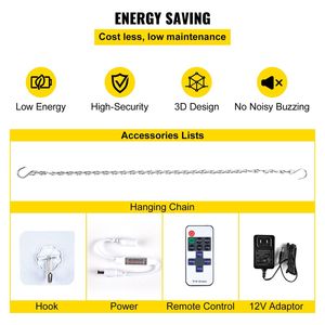 Enseigne néon rose 23''x10'' à luminosité réglable, avec télécommande, pour décoration murale 'Let's Party' et événements de mariage - Product Image 6