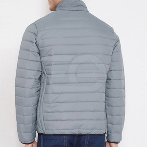 <b>Men</b> Puffer <b>Jacket</b> Winter Casual <b>Long</b> Sleeve Lightweight Outdoor Warm Zippered Streetwear Trendy Fashion - Product Image 3