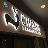 Letras de Canal Acrílicas 3D Retroiluminadas Personalizadas para Negocios, Letreros Luminosos con Nombre de Empresa para Identidad de Marca en Fachadas