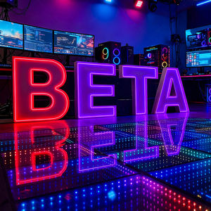 Atraiga Clientes y Aumente la Visibilidad con Letras LED Personalizadas, Logotipo Impreso con UV, Letrero Luminoso de Neón Rosa para <span class=keywords><strong>Disfraces</strong></span>, Marca Comercial - Product Image 1