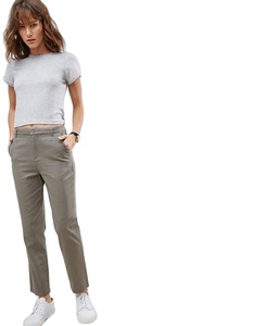 Phụ Nữ Cao Đường Phố Giản Dị Cotton Twill Bùng Quần Mùa Xuân Mùa Thu Thời Trang Sequins Sexy Hàng Hóa Phong Cách Nút Trang Trí Cho Người Lớn - Product Image 1