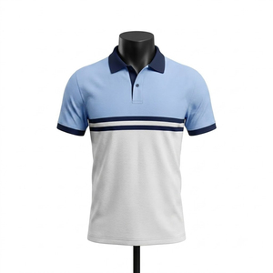 Polo homme sur mesure, coupe classique, respirant, séchage rapide, tailles personnalisées, pour usage décontracté et extérieur - Vente flash - Product Image 1