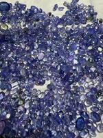 Pierres précieuses en Tanzanite bleue naturelle, certifiées, formes variées (Ovale/Cushion/Marquise), polies pour la fabrication de bijoux