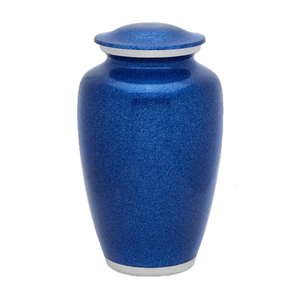 Urne funéraire en métal de style européen, design personnalisé, pour cendres humaines, capacité de 200/220 pouces cubes, fournitures funéraires durables - Product Image 2